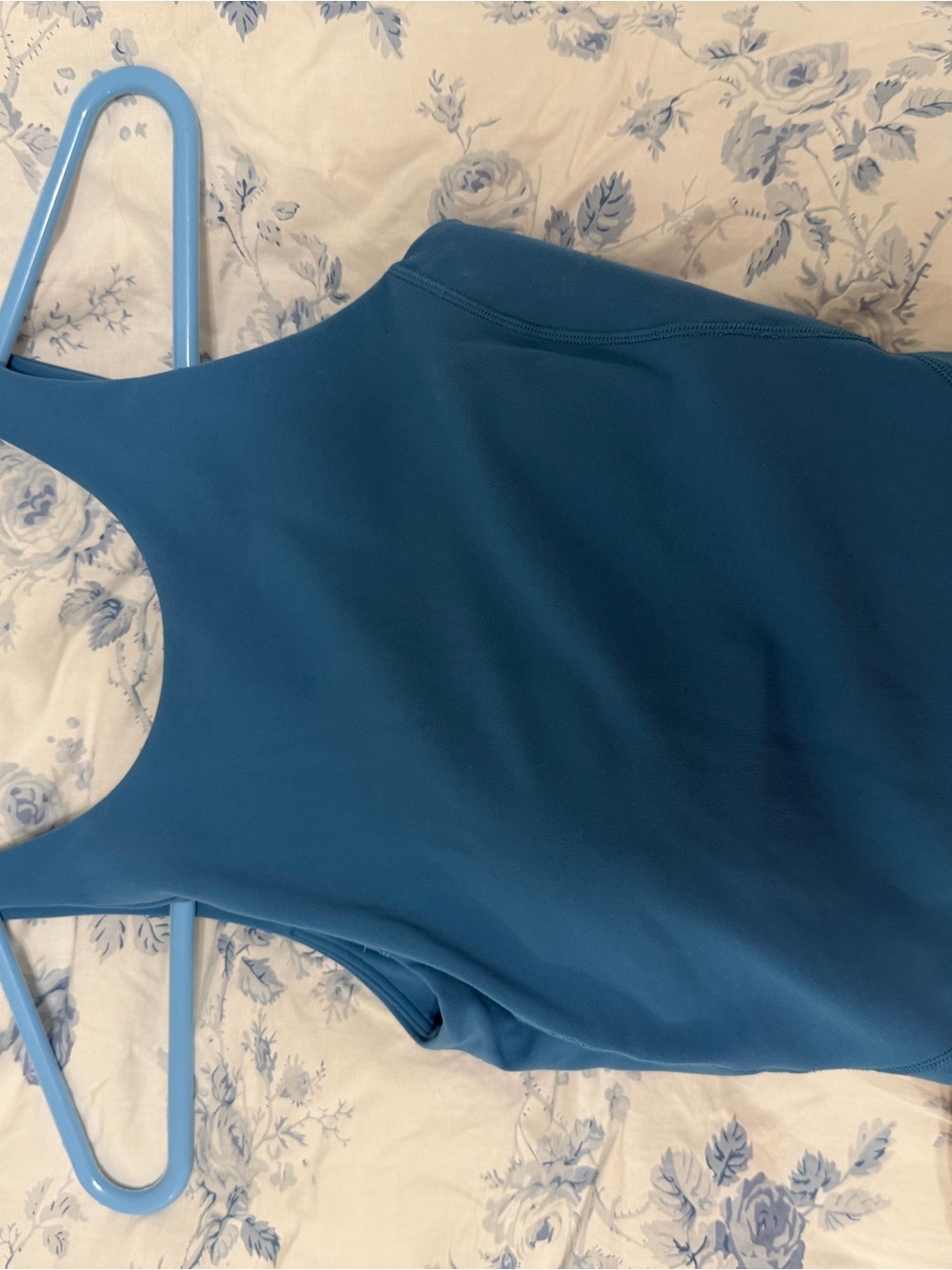 lululemon athletica Teal Blue Fitted Tank Dress